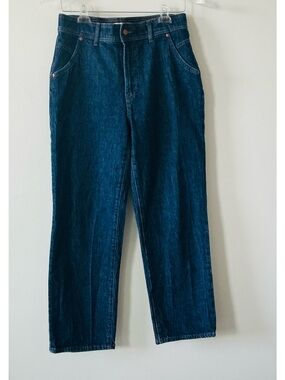 Madewell  The Perfect Vintage Straight Jean Dark Wash Size 28 High Rise